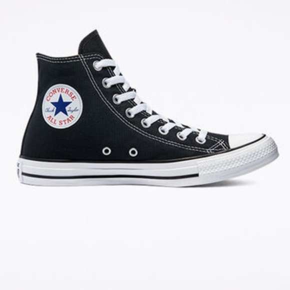 NWT Chuck Taylor All Star Classic Black High men 7 womens 9